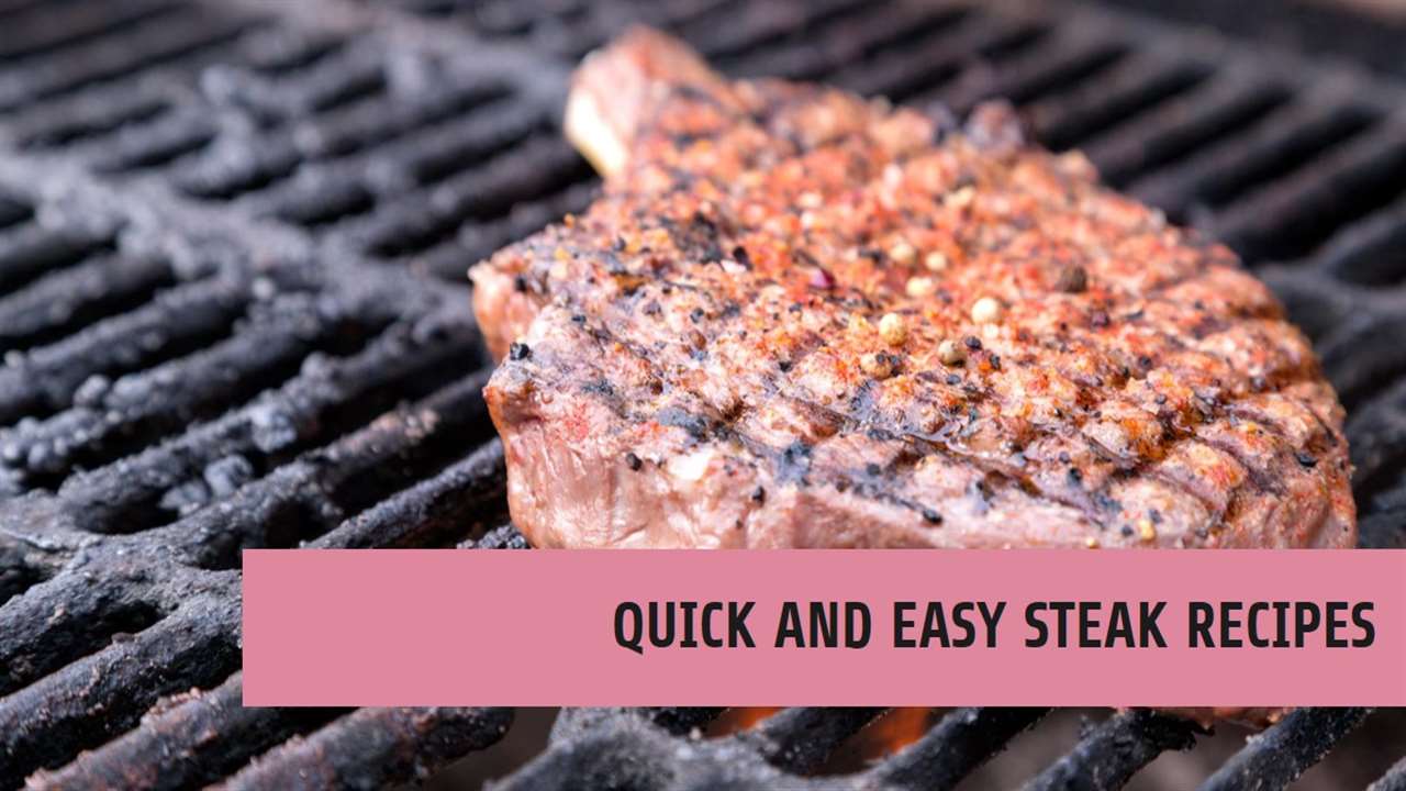 Gary's Quick Steak Recipes